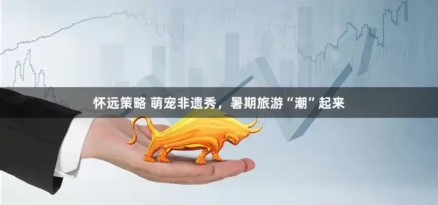 怀远策略 萌宠非遗秀，暑期旅游“潮”起来